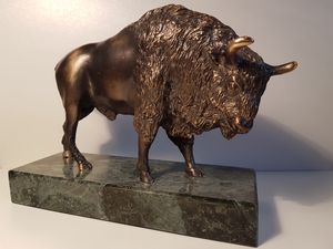 Statuetka "Żubr spalski" duży 3