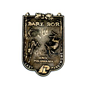 Medal Król Polowania — zając (plakieta) 1