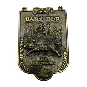 Medal Król Polowania — dzik (plakieta) 5
