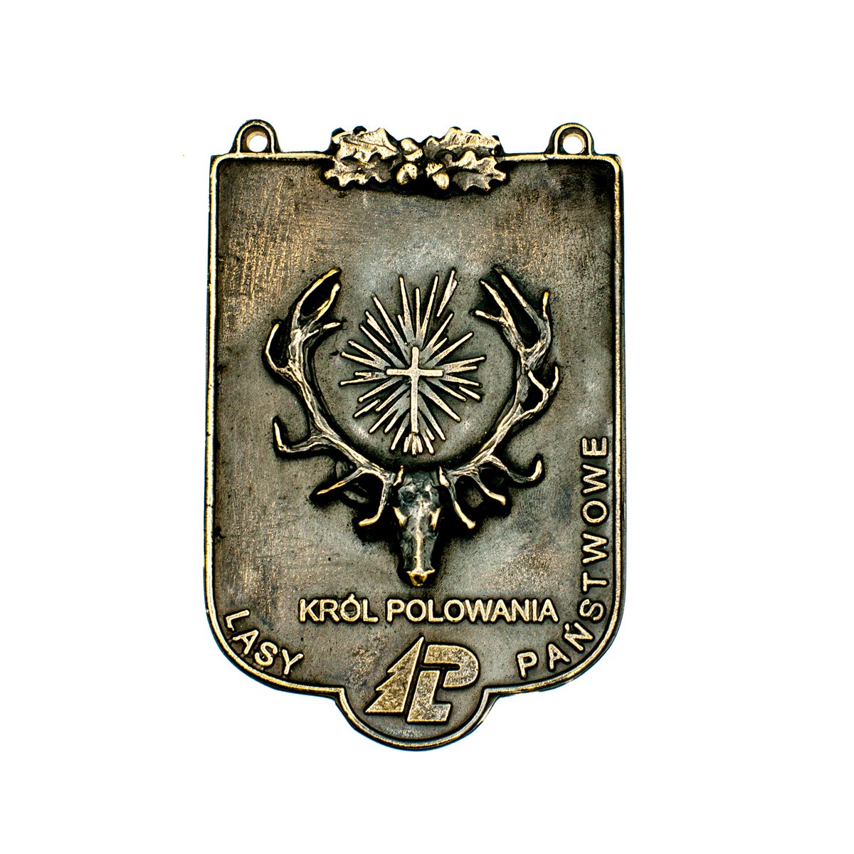Medal Król Polowania — jeleń (św. Hubert)