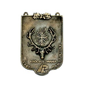 Medal Król Polowania — jeleń (św. Hubert) 1