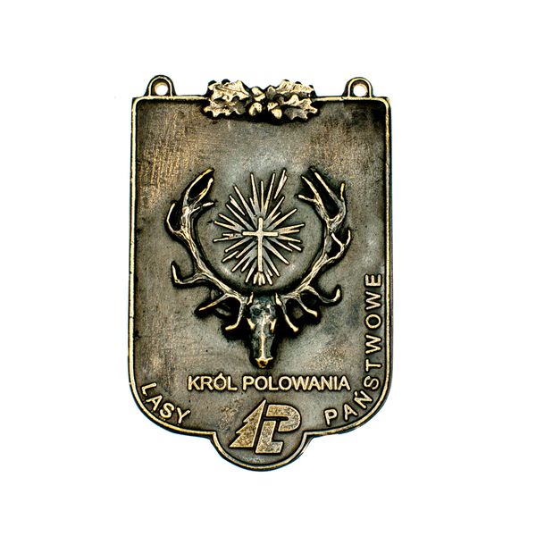 Medal Król Polowania — jeleń (św. Hubert)