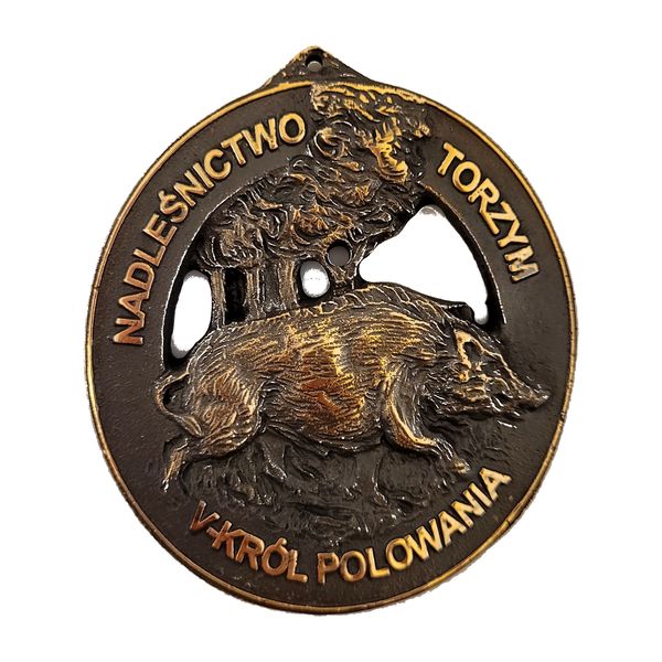 Medal Wicekról Polowania — dzik (ażur)