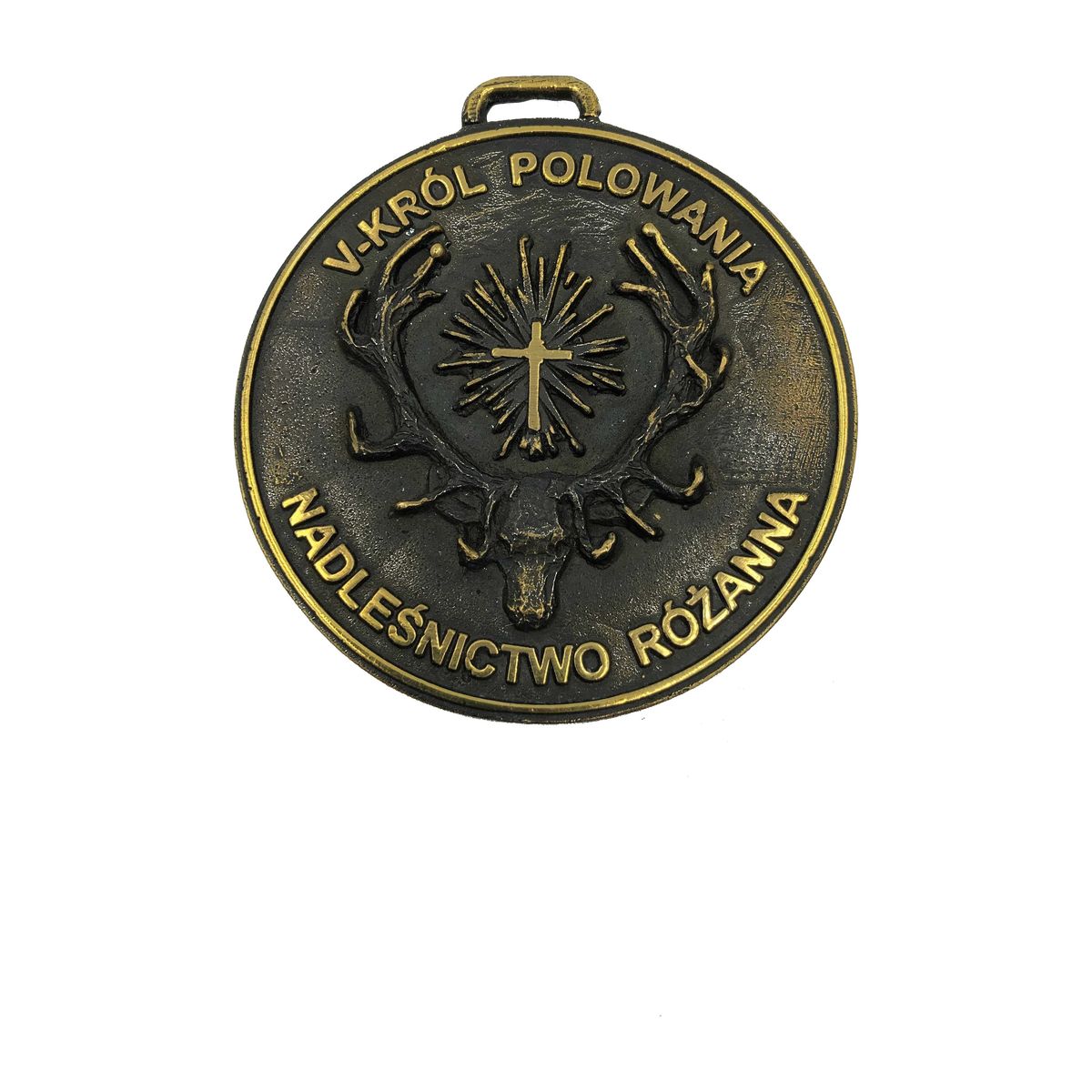 Medal Wicekról Polowania — jeleń (św. Hubert)