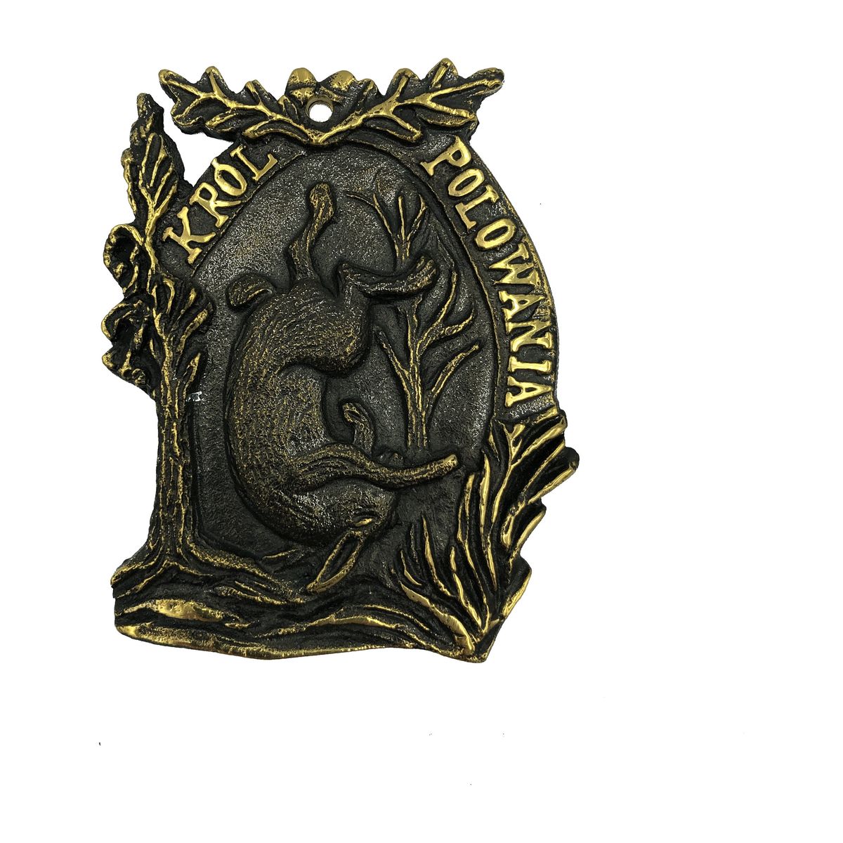 Medal Król Polowania — zając (okrągły)