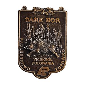 Medal Wicekról Polowania — dzik (plakieta) 3