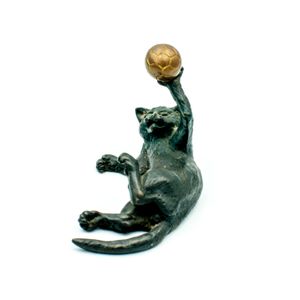 Figurka "Kot bramkarz" 2