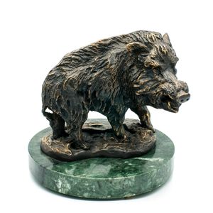 Statuetka "Dzik duży" 2