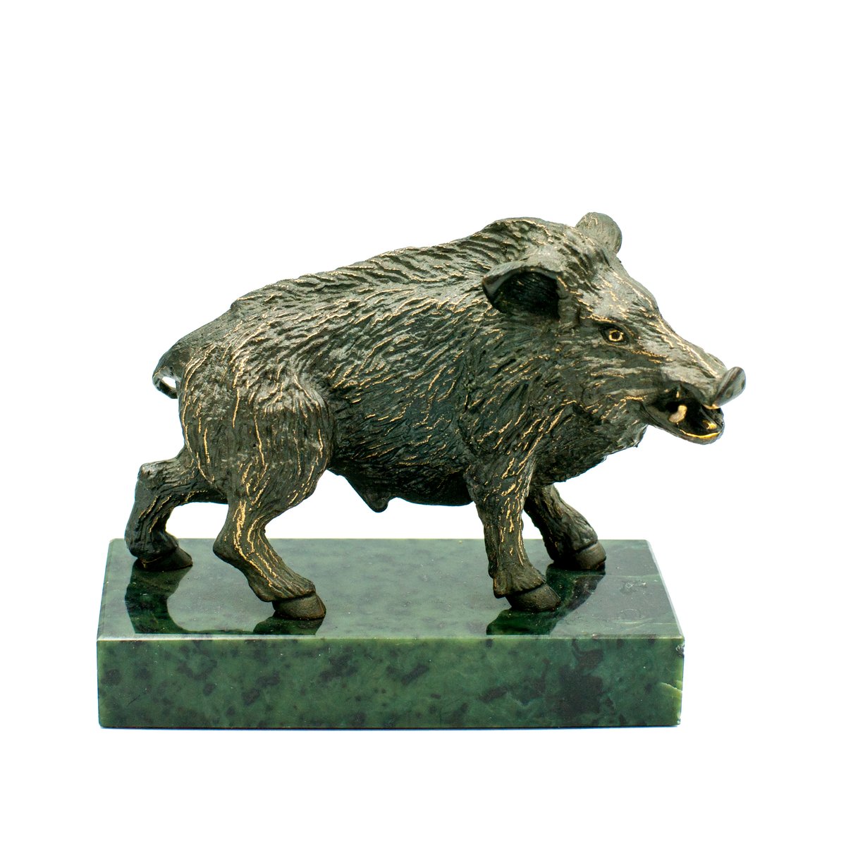 Statuetka "Dzik zgięty"