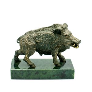 Statuetka "Dzik zgięty" 1