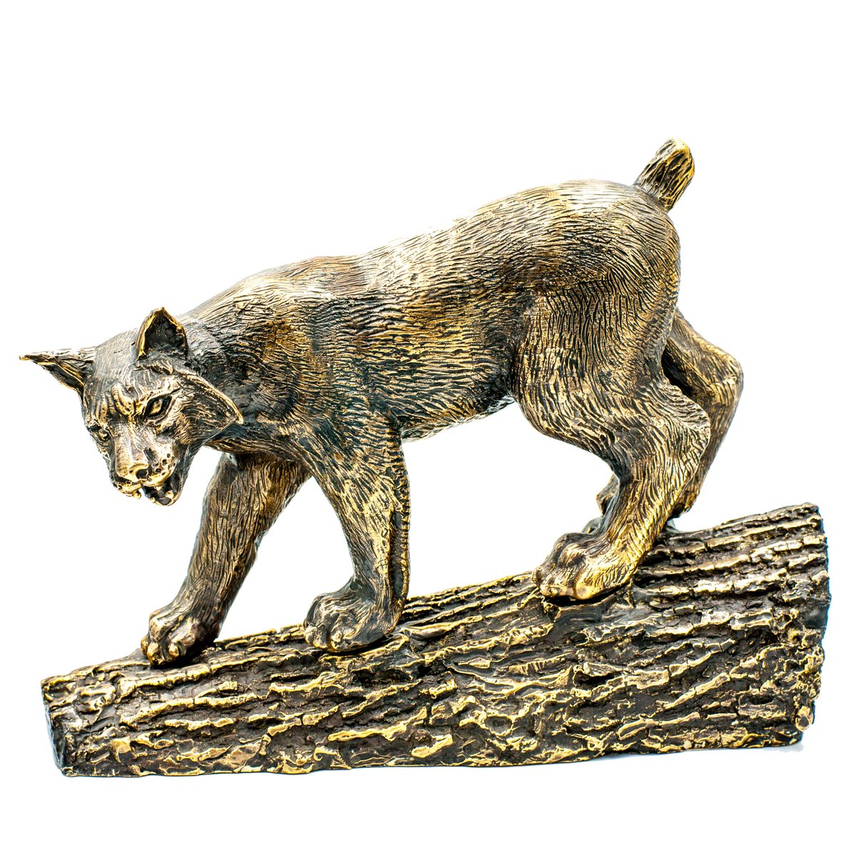 Statuetka "Ryś z Puszczy Rominckiej"