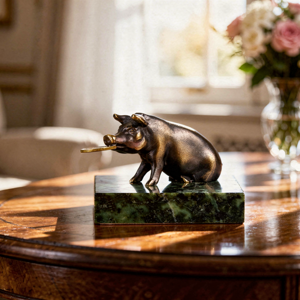 Figurka "Świnka na szczęście"