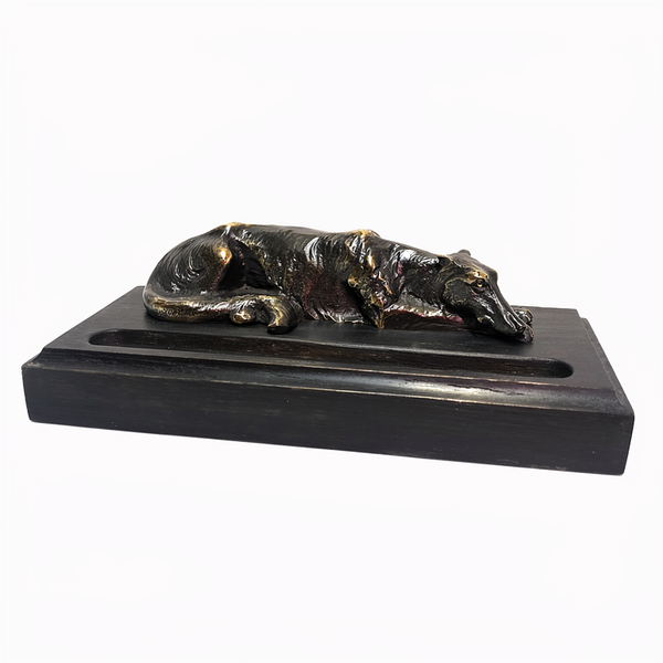 Stojak na długopis "Chart borzoj leżący" 