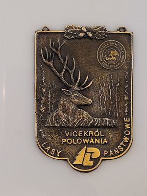 Medal Wicekról Polowania — jeleń 2