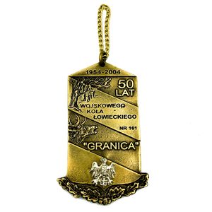 Medal jubileuszowy koła łowieckiego