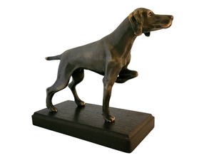 Duża statuetka Wyżeł w stójce 4