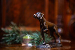 Figurka "Wyżeł Niemiecki w stójce" 6