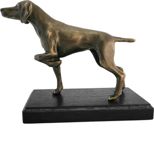 Duża statuetka Wyżeł w stójce 1